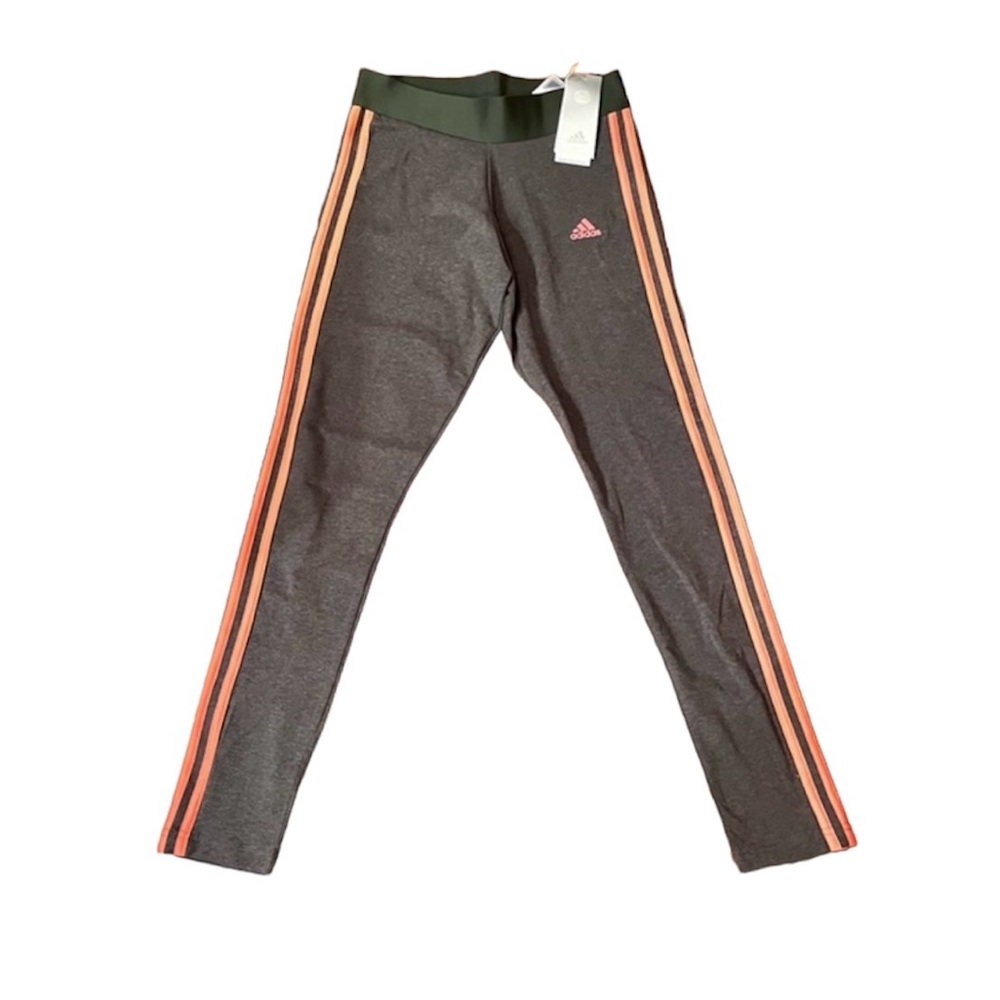 NWT Adidas Women’s Essential 3 Stripes Leggings - Picture 6 of 11